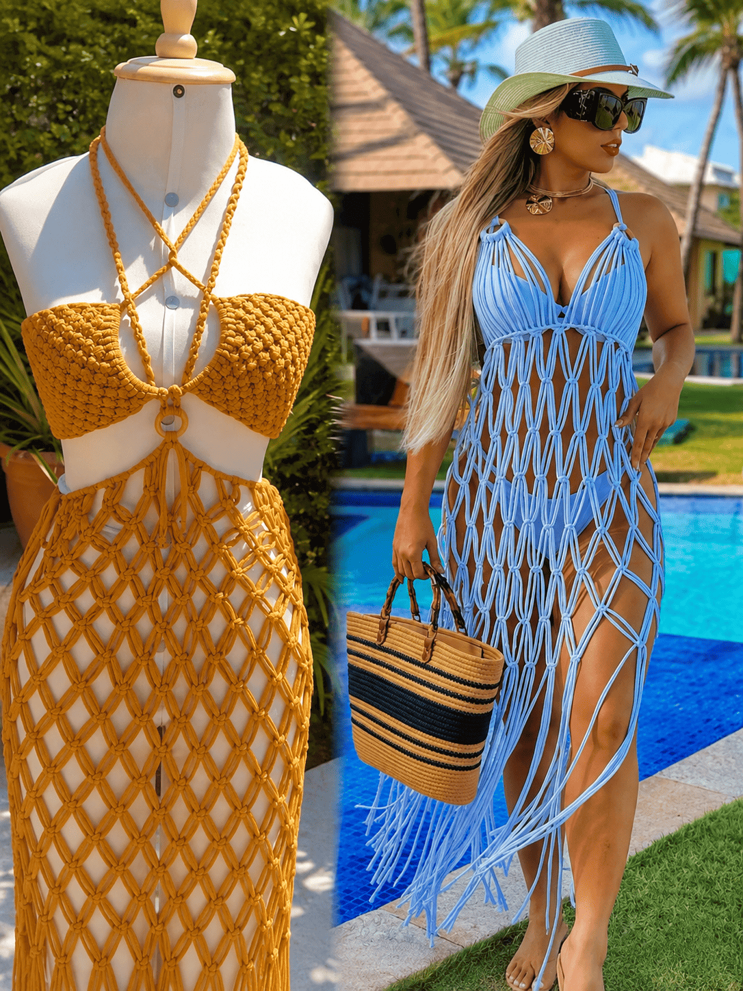 Vestido Boho Rendado
